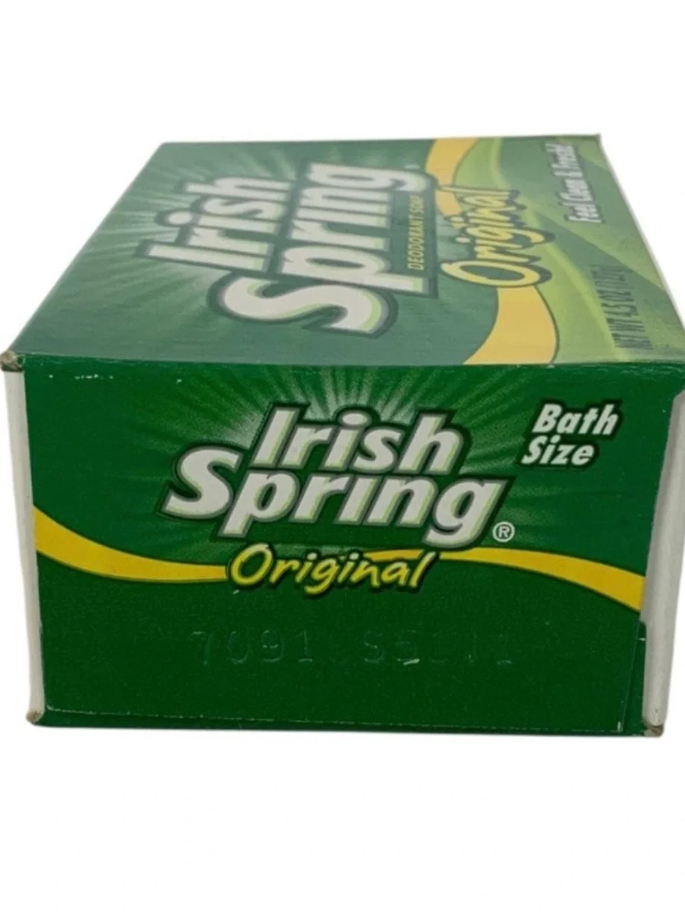 Irish Spring Original Deodorant Soap Bar Feel Clean & Fresh 4.5 oz. Lot of Two